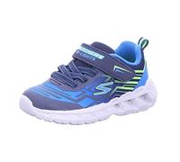 Skechers Boys Magna-Lights Bozler Trainer in Blue - Size 5 Child UK - Blue