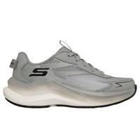 Skechers Boy's Max Cushioning Ascender - Stable-Pacer Sneaker in Gray, Size 13.5 | Synthetic/Textile, Machine Washable
