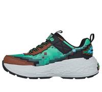 Skechers Mega-Craft 4K Sneaker, Brown Synthetic/Textile/Green & Multi Tri, 10 UK