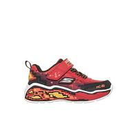 Skechers Boys' Mega Scene Trainers, Red, Size 7 Younger Red