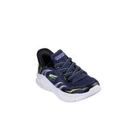 Skechers Boy's Meteor-Lights Brisk-Beams Trainers in Navy | Size: Infant 12.5 Skechers Navy Infant 12.5