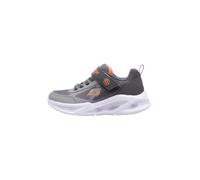 Skechers Boys Meteor-Lights Krendox Sneaker, Grey, 9.5 UK Child