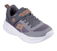 Skechers Meteor-Lights Krendox Sneaker, Grey, 13.5 UK Child