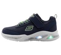 Skechers Boys Meteor-lights Trainers, Navy, 5 UK