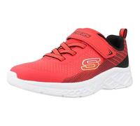 Skechers Boys' Microspec II Zovrix Trainer, Red, 9.5 UK Child