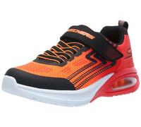 Skechers Kids' Microspec Max Advance Trainers, Black/Red, 3 UK Child