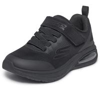 Skechers Boy's Microspec Max Advance Squad-Pacer Trainers, Black Textile Synthetic Black Trim, 11 UK Child