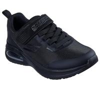 Skechers Boy's MICROSPEC MAX Advance Squad-Pacer Trainers, Black Textile/Synthetic/Black Trim, 2.5 UK Child