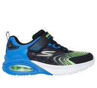 Skechers Boy's Microspec Max Advance - Vortivox Sneaker in Black/Lime, Size 13.5 | Textile/Synthetic