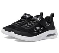 Skechers Boy's Microspec Max Vaptix Sneakers, Black Textile/Synthetic/Silver Trim, 10 UK Child