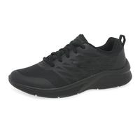 Skechers Boys Microspec Quick Sprint Sneaker, Black Textile Trim, 12 UK