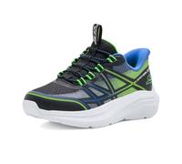 Skechers Boys' Microspec Velocity Trainer, Black, 9.5 UK Child