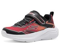 Skechers Boys' Microspec Velocity Trainers, red, 4 UK