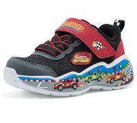 Skechers Boys' Play Scene Trainer, Black, 9 UK Toddler