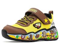 Skechers Boys' Play Scene Trainer, Brown, 5 UK Toddler