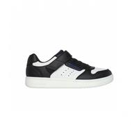 Skechers Boy's Quick Street Black/White Trainers, 2.5 UK