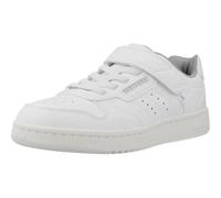 Skechers Boy's Quick Street Sneaker, White, 3 UK