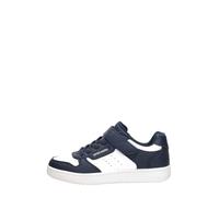Skechers Boy's Quick Street Sneaker in Navy Blue/White, Size 10.5 | Synthetic/Textile, Machine Washable