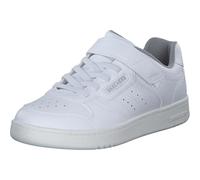 Skechers Boy's Quick Street Sneaker, White, 2 UK