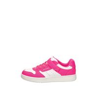 Skechers Boys' Quick Street Style Stride Shoes, Neon Pink White, 9.5 UK