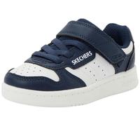 Skechers Boys' Quick Street Trainer, Navy, 4 UK Toddler