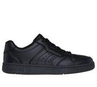 Skechers Boy's Quick Street - Vorton Sneaker in Black, Size 5 | Synthetic/Textile, Machine Washable