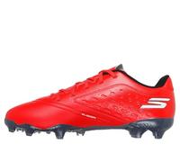 Skechers Youth Razor 15 Firm Ground Football Boots, Red, Size 4 Older Red