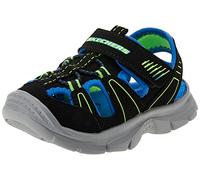 Skechers Boys Relix Valder Sneaker, Black, 11 UK