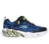 Skechers Light Storm 2.0 400149L Boys Black Fashion Trainers Black/Blue Textile/Canvas Boys Trainers F-Standard 1