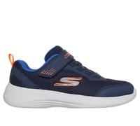 Skechers Boy's Selectors - Reset Achieved Sneaker in Navy Blue/Blue, Size 10 | Textile/Synthetic, Machine Washable