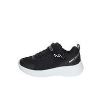 Skechers Boy's Selectors Sneakers, Black Textile White Trim, 10.5 UK Child
