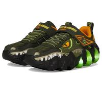Skechers Boy's Skech-O-Saurus Light 2.0 Sneaker in Olive | Synthetic/Textile