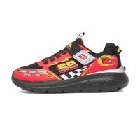 SKECHERS Boys Skech Tracks Trainers Black Red 21