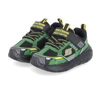 Skechers John Deere: Skech Tracks - Tractor-Tronix Sneaker in Green/Black, Size 4 | Synthetic/Textile, Machine Washable