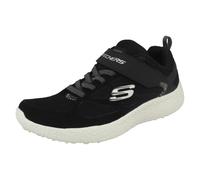 Skechers Boys Skechers Comfortable Trainers Burst Power Sprints 97302L - Black/White - UK 1.5 Child