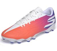 Skechers Men's Razor 2 Academy Firm-Ground Football Boots, White/Blue/Pink, 6 UK
