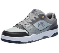 Skechers Boys Skx-249 Sneaker, Grey Black, 2 UK