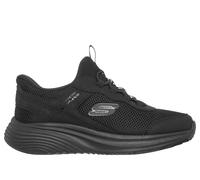 Skechers Boy's Bounder PRO Trainers, Black Synthetic/Black Textile/Trim, 13.5 UK Child