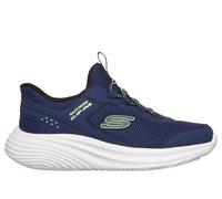 Skechers Boy's Slip-ins: Bounder Pro Sneaker in Navy Blue, Size 3 | Synthetic/Textile, Machine Washable