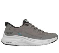 Skechers Boy's Slip-ins: Contour Foam - Cosy Fit Sneaker in Charcoal/Black, Size 5 | Textile/Synthetic, Machine Washable