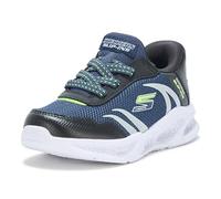 Skechers METEOR-LIGHTS-BRISK-BEAMS Boys Trainers Navy/Black - UK 2 (Older Kids)