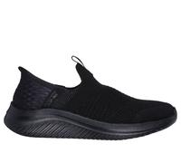 Skechers Boy's Slip-ins: Ultra Flex 3.0 - Smooth Step Sneaker in Black, Size 9.5 | Textile, Machine Washable