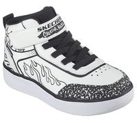 Skechers Boys Sport Court 95 Fashion Boot, White, 11 UK