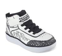 Skechers Boys Sport Court 96 Fashion Boot, White, 11.5 UK