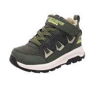 Skechers Boy's Waterproof: Storm Blazer - Drizzle Squad Sneaker in Olive/Black, Size 12.5 | Synthetic/Textile