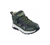 Skechers Boy's Storm Blazer Drizzle Squad Sneakers, Olive & Black Synthetic/Olive Textile/Olive, 3.5 UK Child