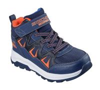 Skechers Boy's Waterproof: Storm Blazer - Drizzle Squad Sneaker in Navy Blue/Orange, Size 13 | Synthetic/Textile