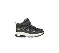 Skechers Boy's STORM BLAZER Mid Top Waterproof Gore & Strap Sneaker Olive | Size: Infant 7 Skechers Olive Infant 7