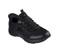 Skechers Boys Summits High Range Slip-ins Sneaker, Black, 1.5 UK Child