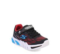 Skechers Boys Thermo-flash-heat-flux Sneaker, Black Synthetic Mesh Red Orange Trim, 11 UK